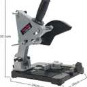 YaeTek Angle Grinder Stand Grinder Holder Cutter Support Cast Iron base 100mm 125mm (4in-5in.)