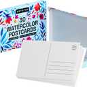 ARTISTRO 30 Watercolor Postcards 4x6 Inches - Heavyweight Paper Cards 140lb (300gsm) - Blank Postcards for Mailing, DIY Thank You Card, Greetings Cards, Easter, Invitations, Birthday and More