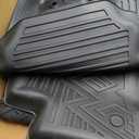 Mixsuper Floor Mats for Toyota RAV4 2025 2024-2019, Cargo Mat Backrest Mat for RAV4, All Weather 2 Row Floor Liners & Trunk Mat Accessories Set Black