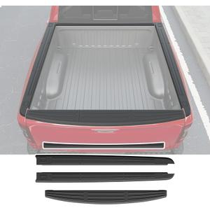 5.7FT Truck Bed Rail Caps Compatible with 2019-2025 Dodge Ram 1500 Bed Side Rail Cover Protector Tailgate Molding Cap Replacement for 2019-2025 Dodge Ram 1500 Accessories