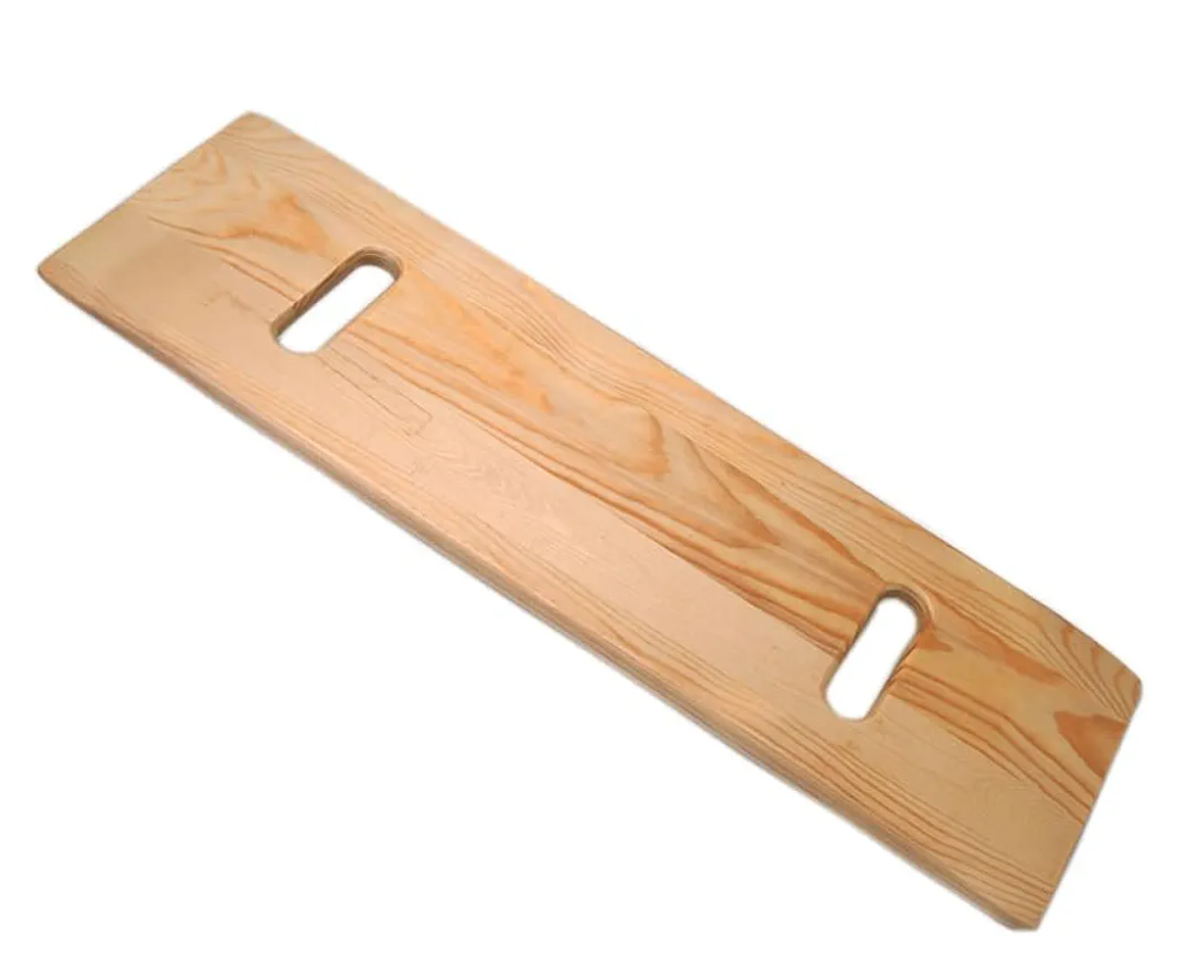 Slide Transfer Board with Handles,FSA Eligible,Made of Heavy-Duty Wood,Mobility Aid for Senior and Handicap,Load Capacity Up to 500 lbs, 3ft