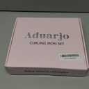 5 in 1 Curling Iron & Thermal Brush Set with 4 Interchangeable Ceramic Barrels (0.35-1.25) Fast Heat Dual Voltage Travel Hair Tools Birthday Gift for Women - Hair Curler Wand Kit for Curls & Blowout