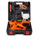 VEVOR Electric Car Jack, 5 Ton/11023 LBS Hydraulic Jack Lift with Electric Impact Wrench, Built-in Inflatable Pump, and LED Light for SUV MPV Sedan Truck Change Tires Garage Repair