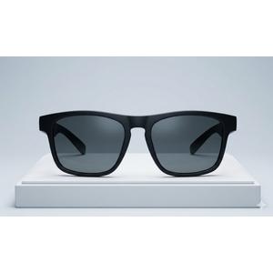 ShadyVEU Super Dark Black Lens Round Sunglasses UV Protection Spring Hinge Soft Matte Frame Fashion Shades