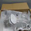 Bed Vacuum Cleaner Mattress Vacuum Cleaner, 16Kpa Powerful Handheld Vacuums with UV-C Light & Double Dust Cup & High Heating & Ultrasonic & Anion for Bed Sofa