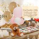 MorisMos 6Pcs Teddy Bears Bulk Baby Shower, 14inch Cute Teddy Bear Stuffed Animals Plush, Small Stuffed Bears on Centerpiece Baby Shower, Brown, Dark Brown