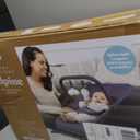 Baby Delight Alpine Deluxe Portable Bouncer | Infant | 0  6 months | Charcoal Tweed