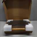 8x10 Gold Picture Frame Set of 2, Ornate Vintage 8 x 10 Photo Frame for Wall Decor or Tabletop Display, 8x10 Gold Frames with Real Glass, Display 5x7 Pictures with Mat or 8x 10 without Mat for Antique Déco