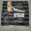 Dokotoo Tops for Women Striped 2025 Fashion T Shirts for Women Color Block Crewneck Design Loose Basic Tee (L)