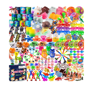 300 PCS Party Favor for Kids Goodie Bags Stuffers, Prize Box Toys for Kids Classroom Bulk, Small Fidget Toys Pinata Egg Fillers, Treasure Chest for Students Rewards, Carnival Prizes, Birthday Gifts
