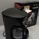 Mueller 12-Cup Drip Coffee Maker - Borosilicate Carafe, Auto-Off, Reusable Filter, Anti-Drip, Keep-Warm Function, Clear Water Level Window Coffee Machine, Kitchen Essentials & Accessories