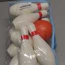 Kids Bowling Set with 10 Soft Foam Bowling Pins & 2 Balls, Indoor Outdoor Bowling Toys for Toddlers 3-8 Years Old