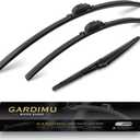 Front and Rear Windshield Wiper Blades, 3 Pcs Front and Back Windshield Wipers Blades Replacement for Lexus UX 250h 300h 2019-2025, 26" 16" 12", Car Window Wiper Blades from 2019 to 2025