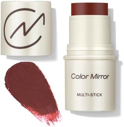 Color Mirror Multi-Use Makeup Stick - Blush, Lipstick, Eyeshadow & Highlighter For All Skin, Buildable Color, Long-Lasting, Lightweight, Natural Soft Finish(29 Cinnabar Matte), 0.158 oz, Pack Of 2