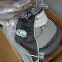 Electric Baby Swing for Infants to Toddler, Portable Swing Baby Rocker with 5 Point Harness, 5 Sway Speed, Bluetooth,12 Preset Lullabies with Remote Control, Infant Swing for Baby Boys & Girls, Grey (Gray)