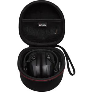 LTGEM Hard Case for Shooting or Hunting Noise Reduction Headphones,Compatible with Walker's/PROHEAR/Howard LEIGHT/Peltor / 3M / ZOHAN/EARMOR/TACWIN Ear Protection