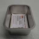 PEDAY 1.2 Gallon Large Dog Water Bowl, 18/8 Human Grade Stainless Steel - Silver Classic