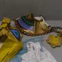 fun shack Kids Cleopatra Costume, Egyptian Dress for Girls, Historical Costume for Kids, Halloween Outfit for Girls(M)