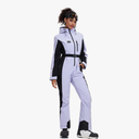 YEEFINE Women's Ski Suit One Piece Jumpsuits Snowsuits Waterproof Winter Snow Snowboarding Suits M