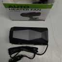 DaisyInner 2 Pieces Portable Car Heater & Defogger 12v 150w Cars Quickly Defroster 2 in 1 Heating & Cooling Plug in Heaters for Auto Warmers for Vehicle Car Windshield Heater Black