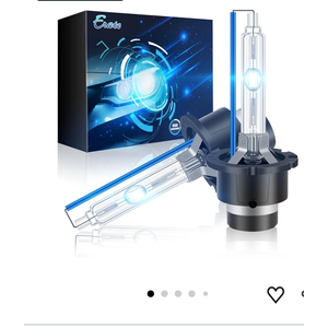 Erato D2S Fit for Acura 2007-2015 MDX RL RDX 2004-2014 TL TSX Headlight Bulbs 8000K 35W Ice Blue Xenon Bulbs 12V Car Replacement Bulbs- Pack of