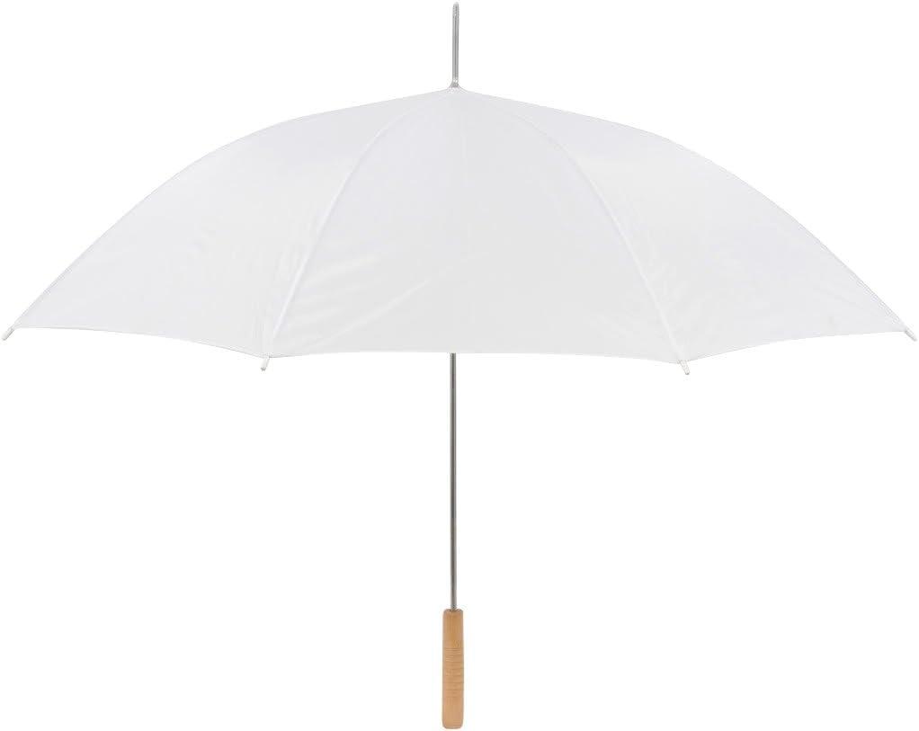Wedding Umbrella - Manual Open - 10 Pack (White) (51") Wedding Umbrella - Manual Open - 10 Pack (White) (51")