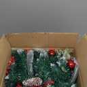 Garland Christmas Decorations, 9ft Christmas Garland with Pine for Mantle Table Stair Cedar Garland Christmas Decorations Indoor Outdoor Xmas Party Home Decor