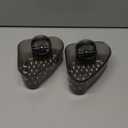 2PCS Sink Organizer Rack for Kitchen for Sponges, Scrubbers, Sink Corner Drain Box,with Adhesive Suction Cup Mount(Black)