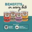 ACANA Premium Pate in Bone Broth Grain-Free Wet Dog Food Variety Pack: Beef + Poultry Recipes 12.8oz Cans (6 Count, 3 of Each)