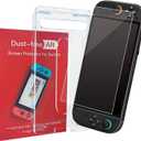 Anti-Reflective AR Screen Protector for Nintendo Switch 2 [2025, 7.9 Inch], 9H Tempered Glass Film with AR Coating, Easy Installation Kit Included, Anti-Glare, Anti-Fingerprint, No Bubbles [1-Pack]