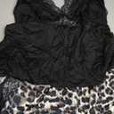 Avidlove Womens Sleepwear Lace Pajamas Cami PJS Set Pajama Set for Women (Large, Black Leopard)
