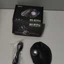 SABLUTE MAM1 Pro Ergonomic Wireless Trackball Mouse, Adjustable 0°/18° Angle, Thumb Control, Quiet Clicks, 3 MultiDevice Bluetooth & USB Receiver, Rechargeable Mouse for Office, Windows Mac