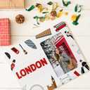 London Gifts for Couples, Honeymoon Picture Frame for Women, 4x6 Inch Photo