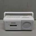 Gelielim Portable Cassette Player, Cassette Tape Player AM/FM Radio,Casette Tape Recorder with Earphone Jack, Cassette Boombox Battery Operated or AC Powered (White)