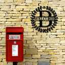 12 Inch Metal Letters B Home Wall Art, Engagement & House Warming Gifts, Outdoor & Bathroom Decor