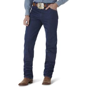 Wrangler Men's Cowboy Cut Original Fit Jean, Prewashed Indigo (35W x 34L)