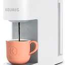 Keurig K-Slim Single Serve K-Cup Pod Coffee Maker, Multistream Technology, 3 Brew Sizes, Slim and Sleek Design, 46oz Removable Reservoir, White
