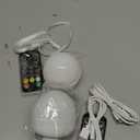 2Packs E12 Rechargeable Magnetic Light Bulbs with Remote and Hook, 10W 900LM Battery operated Emergency LED Bulb 3500mAh, Portable Large Camping Tent Lamp for Home, Hurricane, Power Outage & Outdoor