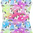 RAISEVERN Girls 1 Piece Swimsuits Bathing Suits for Kids Cross Back Swimwear Beach Summer Swim Suits for 3-10 Years (5-6 Years, 01-animal-04)