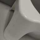 Squatty Potty Simple Curve Bathroom Toilet Stool 7" White