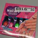 Nail Art Studio for Girls - Birthday Gift - Nail Polish Kit for Kids Ages 7-12 Years Old - Girl Gifts Ideas - Gift Set - Girly Stuff - Polish, Pens, Glitter, Stickers, Gems, Filer - 8 9 10 11 12 Year