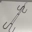 NANATI Hat Hangers for Closet, Stainless Steel Hat Organizer, Hat Racks for Baseball Caps, Cap Organizer for Baseball Caps, 1 Pack, Black