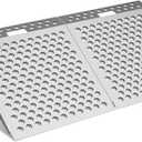 48" L x 29" W Shed Ramps 2 Pack, 1500 LBS Self Supporting Entry Handicap Ramp with Punch Plate Surface, Portable Threshold Loading Ramp, Load Ramps for Wheelchairs, Power Chairs, Trolley, Carbon Steel