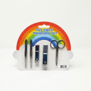 Five Piece Manicure Set, Manicure Pedicure Grooming Kit Nail Clipper Set