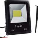 12V~60V 30W LED Flood Light Outdoor Waterproof IP65 Super Bright Outdoor Light LED Energy Saving Work Light 6000K 2700LM Daylight White 150W Halogen Lamp Equivalent