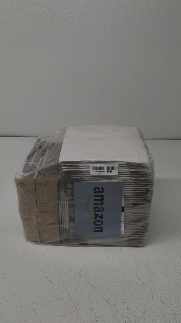 GHEIR 4x4x4 inches Shipping Boxes 50 Pack, Kraft Corrugated Small Cardboard Boxes for Mailing Packing