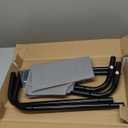 Amazon Basics Cooling Breathable Elevated Dog Bed with Metal Frame for Small Dogs, 36 x 22 x 7.5 Inch, Grey