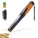 JKUSS Metal Detector Pinpointer, Search Treasure Pinpointing Finder Probe with LCD Display, Professional Waterproof Handheld Pin Pointer Wand with 4 Modes for Metal Detector Adults, Kids