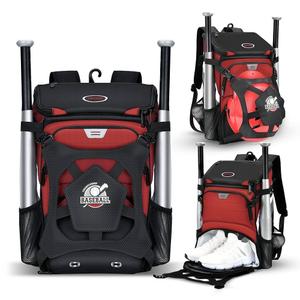 BAGNN Baseball Backpack for Adult and Youth, Large Capacity Lightweight Softball Bag With Shoe Compartment and Fence Hook for TBall Bat & Equipment, Waterproof for Helmet, Gloves