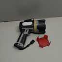 Rechargeable Spotlight 100000 Lumen, Super Bright LED Spotlight Flashlight with COB Light & Foldable Stand, Long Lasting Large Handheld Spot Light for Boating Camping Boat Marine